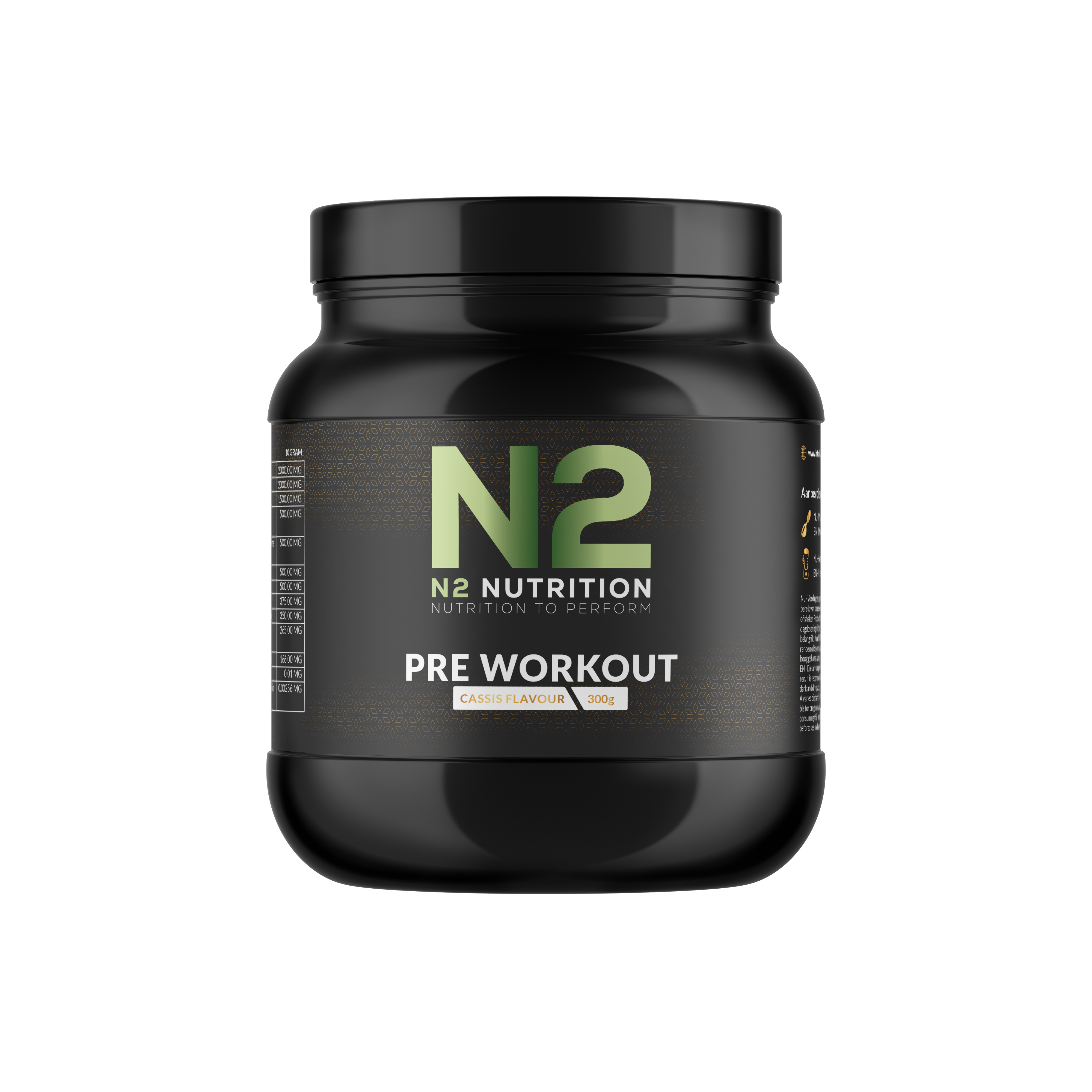 N2 Pre Workout Cassis (Sassy Cassy)